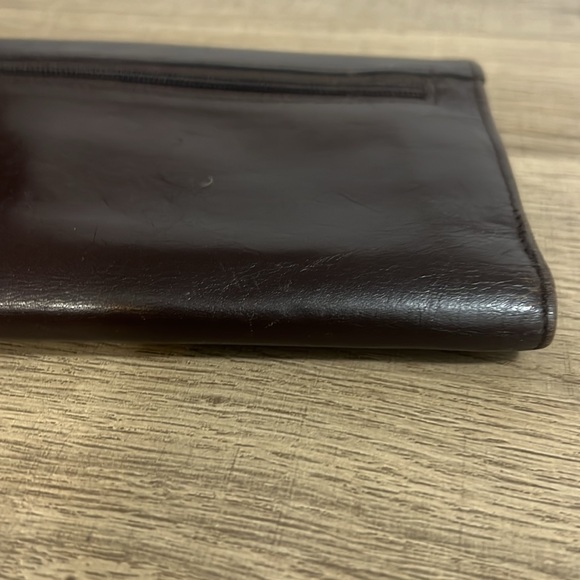 Vintage Coach brown leather trifold wallet - Picture 11 of 17